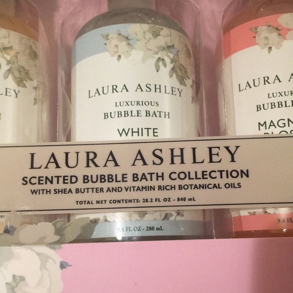 Laura Ashley Scented Bubble Bath Collection NWT - Picture 2 of 10